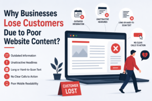 Losing customer due to bad content on your website?